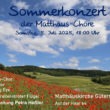 Sommerkonzert der Matthäus Chöre