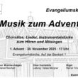Adventsmusik zum Hören und Mitsingen in der Evangeliumskirche