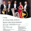 VVK – Hochkarätige Bläsermusik Konzert in der Martin-Luther-Kirche