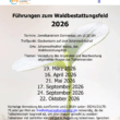 Führungen zum Waldbestattungsfeld 2026