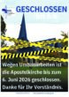 Apostelkirche aktuell geschlossen